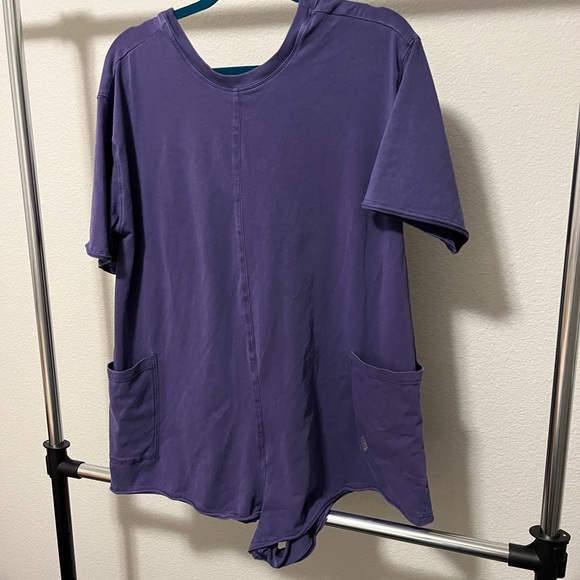 Free People Hotshot Purple Romper XS - Picture 2 of 4